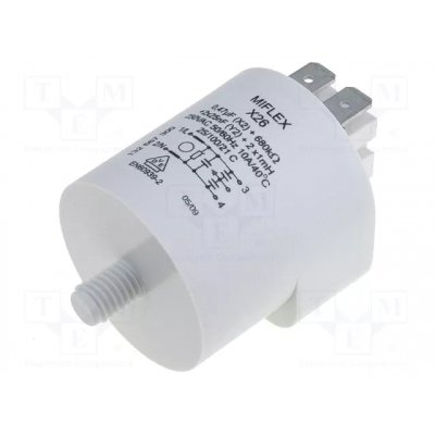 Filtro Interferencias 0,47uF + 25nFx2 + 1mHx2 + 680K