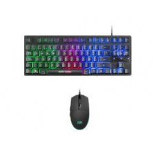 T+ratón Mars Gaming Led Rgb Usb Óptico Negro