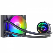 Mars Gaming ML-ONE120 Negro Refrigeración L?quida CPU TDP 200W Espejo Infinito Ventilador FRGB Silencioso Multisocket Universal