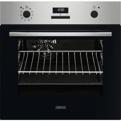 Zanussi ZOPXE5X2 Horno eléctrico 57 L 2515 W Negro, Acero inoxidable A+