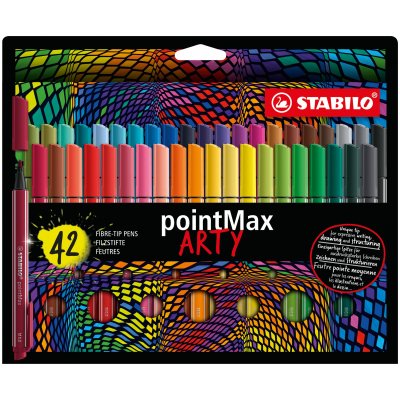 pointMax ARTY rotulador de punta fina Medio Multicolor 42 pieza(s)