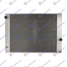 RADIATOR PETROL AUTOMATIC WITH 2 TUBES (620x490) (NRF)
