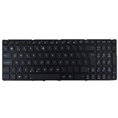 Teclado compatible para portátil ASUS K50 Version con marco
