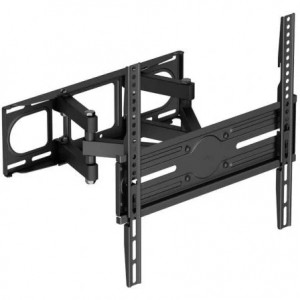 Soporte TV orientable de pared Aisens WT70TSLE-325, 32-70 pulgadas, hasta 40 kg, VESA 400x400 mm, orient. ±60°, incl. -15°/+3°, negro