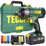 Pistola de impacto inalámbrica TECCPO DE 350Nm