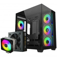 GABINETE COOLER MASTER ELITE 681 + HYPER 212 + FUENTE 750W GOLD