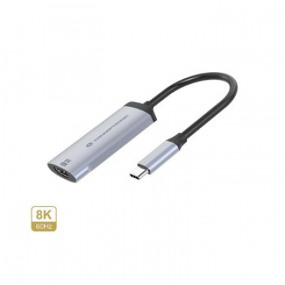 ADAPTADOR USB-C A HDMI 2.1 CONCEPTRONIC 8K 60HZ CARCASA ALUMINIO ABBY23G