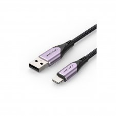Vention Cable USB 2.0 Lightning LABVF/ USB Macho - Lightning Macho/ 1m/ Morado