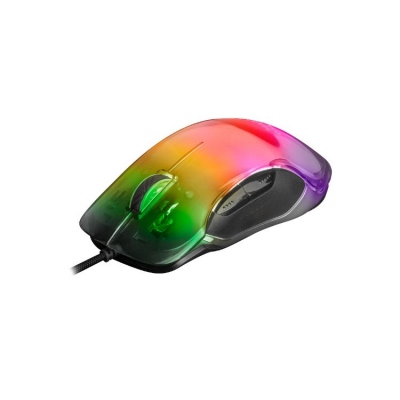MOUSE MARS GAMING MMGLOW OPTICO 12800DPI ILUMINACION TOTAL CHROMA-GLOW CON CUERPO ACABADO EN ESPEJO SWITCHES MECANICOS HUANO