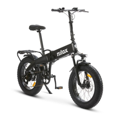 NXEBX10BK bicicleta eléctrica Negro Aluminio, Acero 50,8 cm (20) 30,5 kg Litio