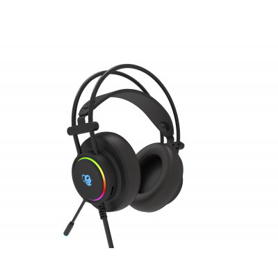 DeepLighting Auriculares Alámbrico Diadema Juego Negro