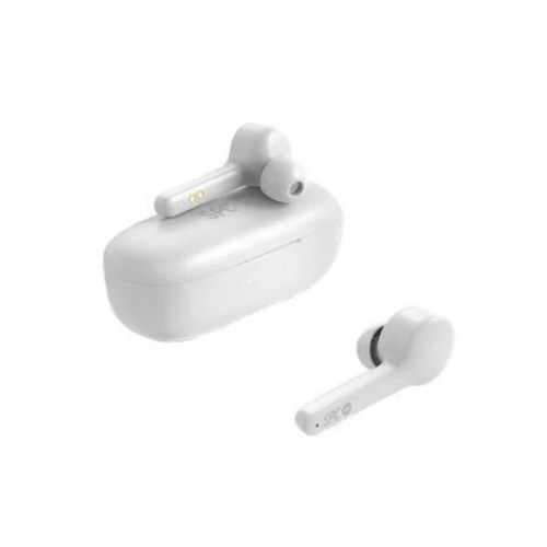 Auriculares Bluetooth SPC Zion Air con estuche de carga/ Autonomía 4h/ Blanco