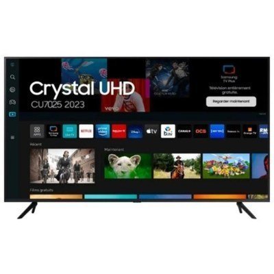 Tv samsung 55pulgadas led crystal 4k uhd - tu55cu7025 - smart tv