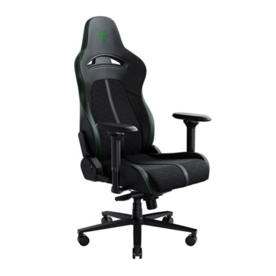 Silla gaming razer enki negro - verde