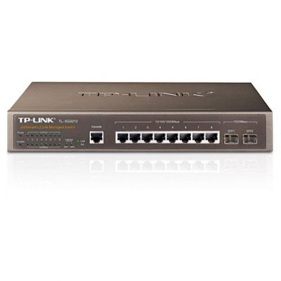 Switch Gestionable TP-Link TL-SG3210 V3 10 Puertos/ RJ-45 10/100/1000/ SFP