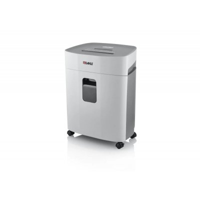 Dahle PaperSAFE 240 Destructora de Papel Manual Corte en Particulas P-4 - Destruye hasta 10 Hojas - Papelera de 25L - Con Ruedas - Apta para Papel, Tarjetas, Cd´s - Color Gris