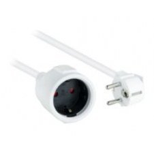 Nanocable Schuko H-schuko M 3m Blanco