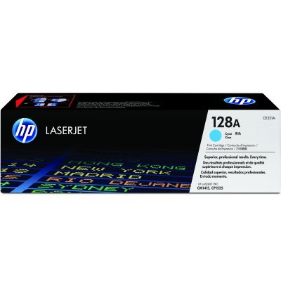 Cartucho de tóner original LaserJet 128A cian