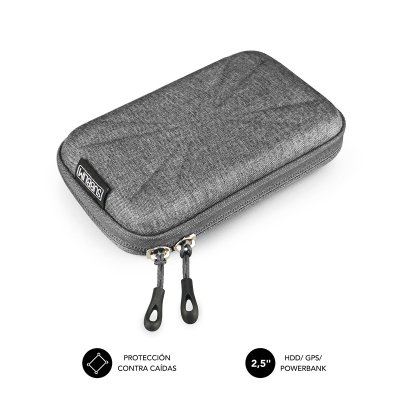 Funda para Disco Externo de 2.5 Subblim HDD Business/ Gris