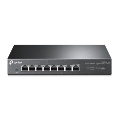 SWITCH NO GESTIONABLE TP-LINK SG108-M2 8P 2.5GIGABIT CARCASA DE METAL NO RACK