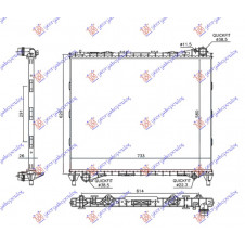 RADIATOR ALL PETROL/DIESEL (580x720x26) (NRF)