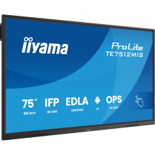 iiyama TE7512MIS-B4AG pantalla de señalización Pantalla plana para señalización digital 165,1 cm (65