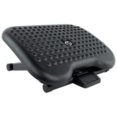 REPOSAPIES TOOQ TQFR0603-B AJUSTABLE EN ALTURA E INCLINACION COLOR NEGRO