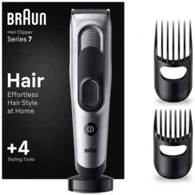Cortapelos Braun Series 7 HC7390/ con Batería/ 2 Accesorios
