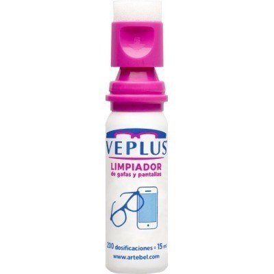 Veplus Limpiador para Gafas y Pantallas 15ml - Dosificador