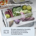 Frigorífico combi Candy ECN4CQTEW186, 185 x 59,5 x 66,7 cm, No Frost, clase E, 270 kWh/año, 38 dB, 355 litros, WiFi, blanco - imagen 8