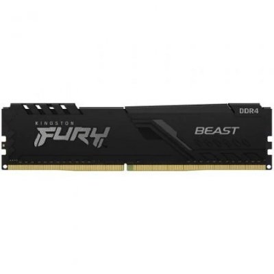 Memoria RAM Kingston FURY Beast 8GB/ DDR4/ 3600MHz/ 1.35V/ CL17/ DIMM