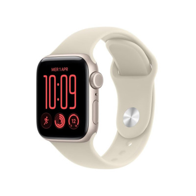 Smartwatch apple watch se 3 gps + cell 40mm starlight aluminium case with sand sport band m - l