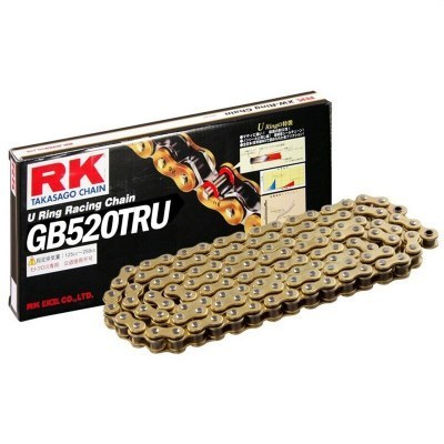 Cadena RK GB520TRU con 138 eslabones oro GB520TRU-138