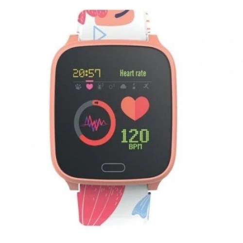 Smartwatch Forever IGO JW-100/ Notificaciones/ Frecuencia Cardíaca/ Naranja