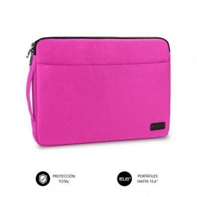 Funda Subblim Urban Laptop Sleeve para Portátiles hasta 15.6/ Rosa