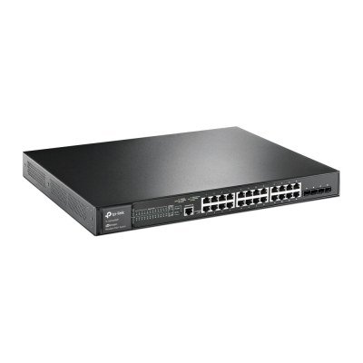TP-Link - JetStream TL-SG3428MP switch Gestionado L2+ Gigabit Ethernet (10/100/1000) Energía sobre Ethernet (PoE)