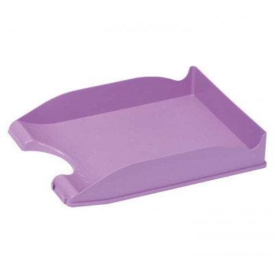 BANDEJA FAIBO PS 350X250X65MM VIOLETA PASTEL - Pack de 10 unidades