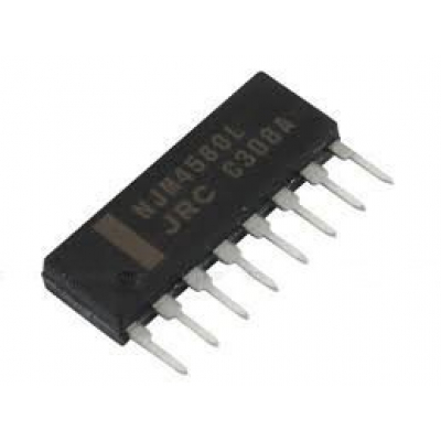 Circuito Integrado Operacional SIP8 NJM4580L