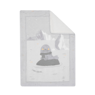 Manta de sherpa supersuave para bebé 80/110 cm Seally Me