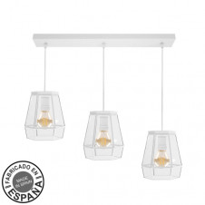Regleta Guia 3xe27 Blanco Regx64x15 Cm