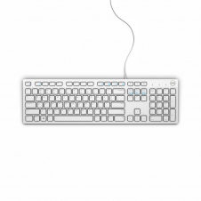 DELL Teclado con cable - KB216 - EEUU Internacional (QWERTY) - blanco