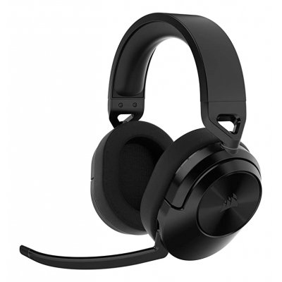 HS55 WIRELESS Auriculares Inalámbrico Diadema Juego Bluetooth Negro, Carbono