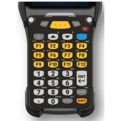 KYPD-MC9334FNR-01 teclado para móvil Alfanumérico Inglés Negro, Gris, Amarillo