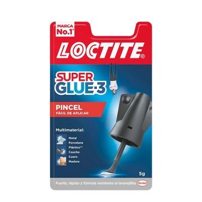 Pegamento con Pincel Loctite Super Glue-3/ 5g