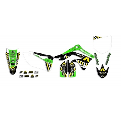 Kit Adhesivos Blackbird Arma Kawasaki 2421F 2421F