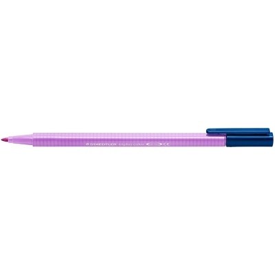 Staedtler Triplus Color 323 Rotulador de Punta Fina - Trazo 1mm Aprox - Tinta Base de Agua - Color Lavanda