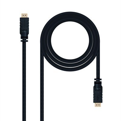 Cable hdmi alta velocidad nanocable 20m - macho - macho - negro