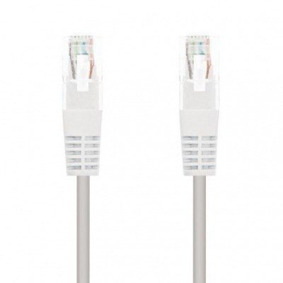 Cable de Red RJ45 UTP Nanocable 10.20.0400-W Cat.6/ 50cm/ Blanco