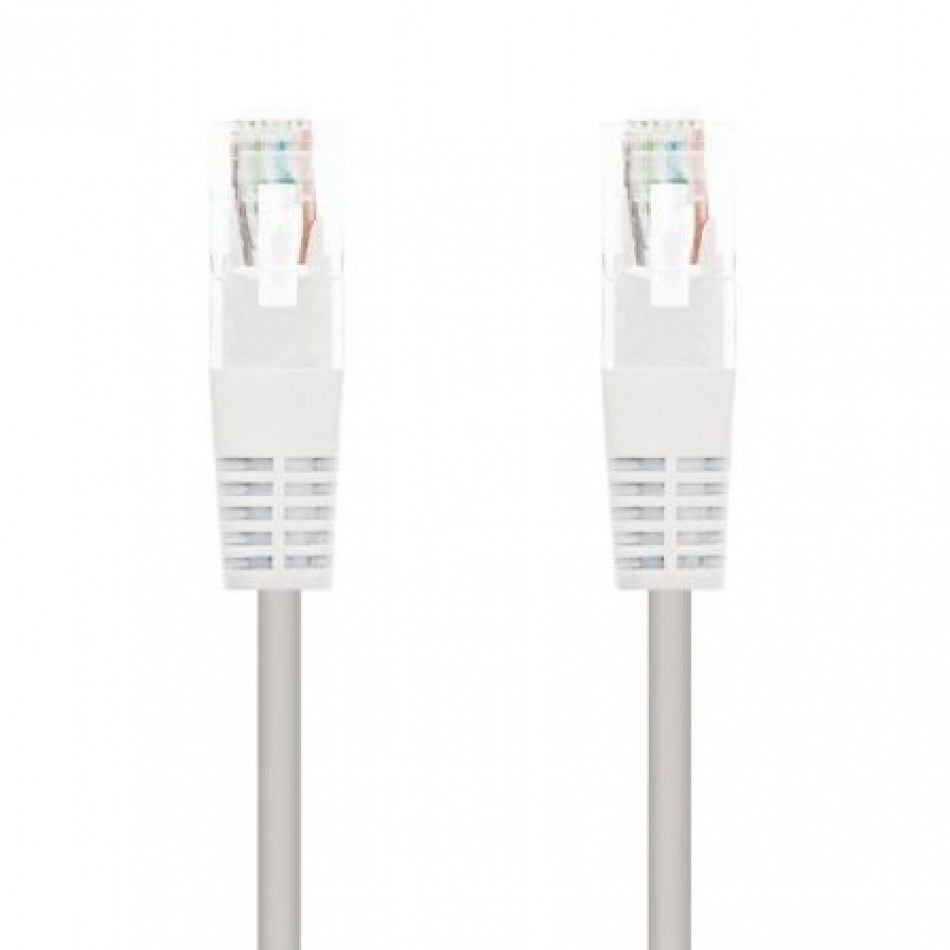 Cable de Red RJ45 UTP Nanocable 10.20.0400-W Cat.6/ 50cm/ Blanco