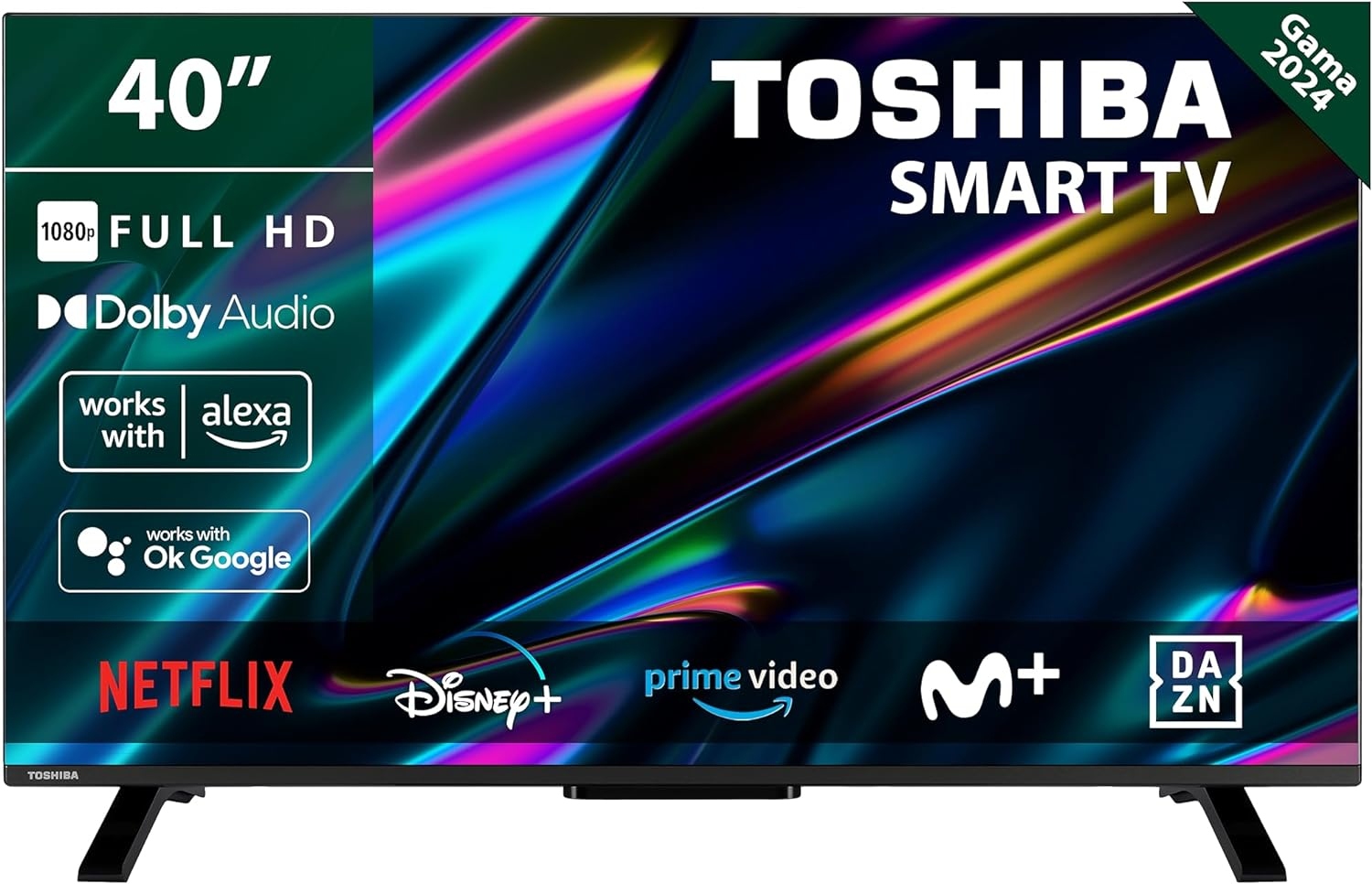 TV TOSHIBA 40 40LV2E63DG FHD SMART TV de TOSHIBA en television
